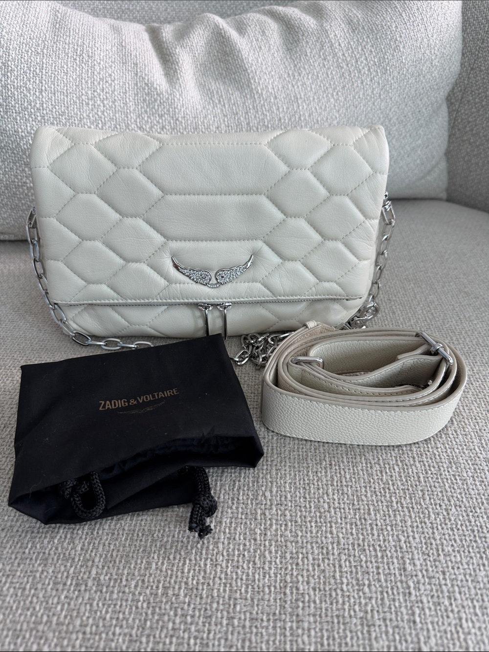 Zadig & Voltaire Rocky Quilted Bag